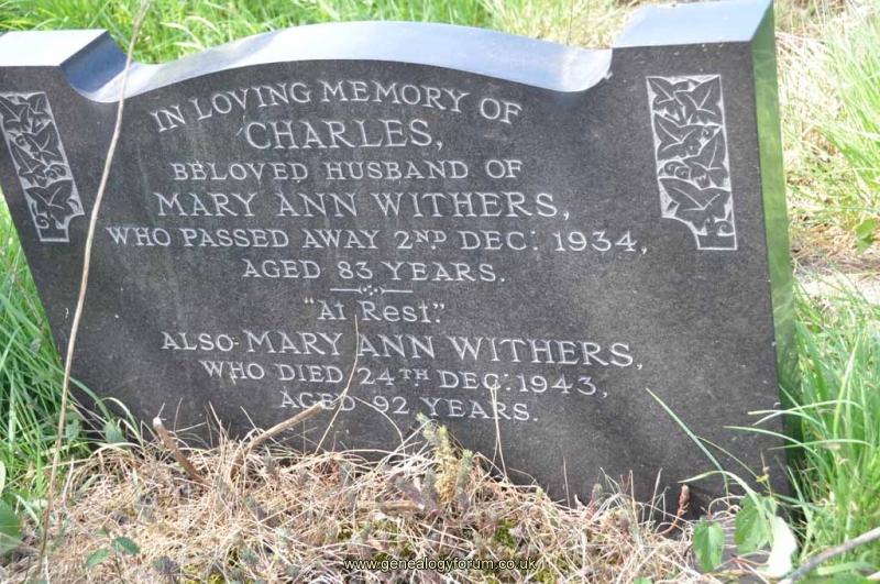 Withers - Charles, Mary Ann