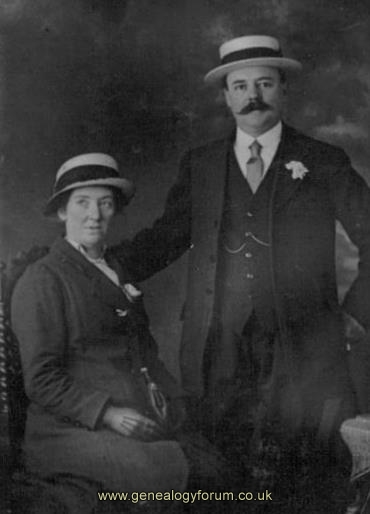 Ernest Edward GREAVES and his wife Harriet COOKE