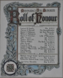Shropshire, Minsterley - Roll of Honour