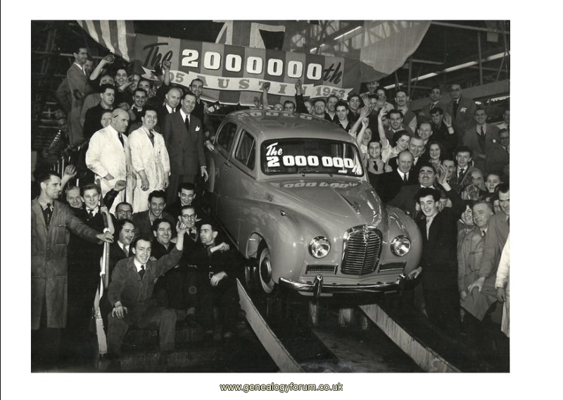 Birmingham - Longbridge factory 1953