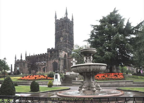 Staffordshire, Wolverhampton - Collegiate, Church of St Peter