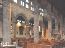 Staffordshire, Wolverhampton - Collegiate, Church of St Peter (inside)