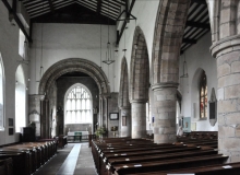 Much Wenlock - Holy Trinity Church (inside)