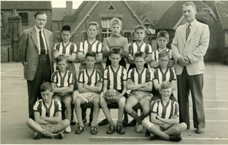 Tividale - Junior School Football Team 1958/59