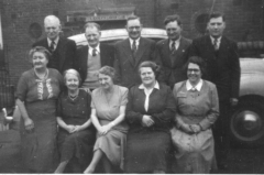 Albert Edwin (EDDIE) Troman with brothers and sisters 30 plus years on