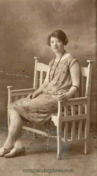 Gladys May Priest in Blackpool