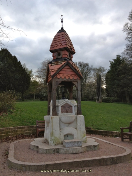 Warley Woods, Sandwell - Edwardian Drinking Fountain