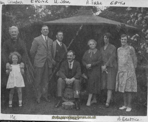 Haynes/Twigg families - Halesowen 1930