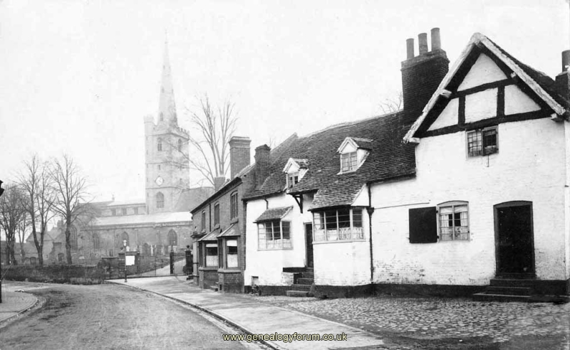 004a Halesowen - Church Lane abt 1920