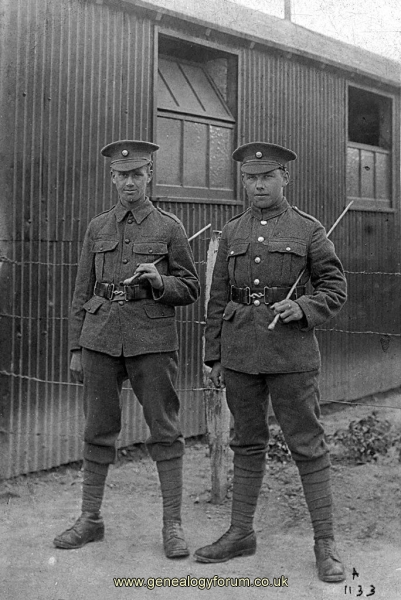 Herbert Perry (left) (1898-1956) and one of his brothers