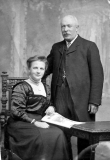 Edward Eugene Lionel Hadley (1861-1919) and wife Martha Hadley nee Toy (1861-1954)