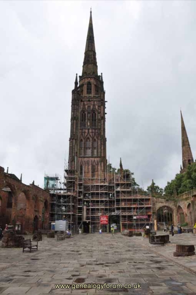 Coventry - Old Cathedral (inside) 1