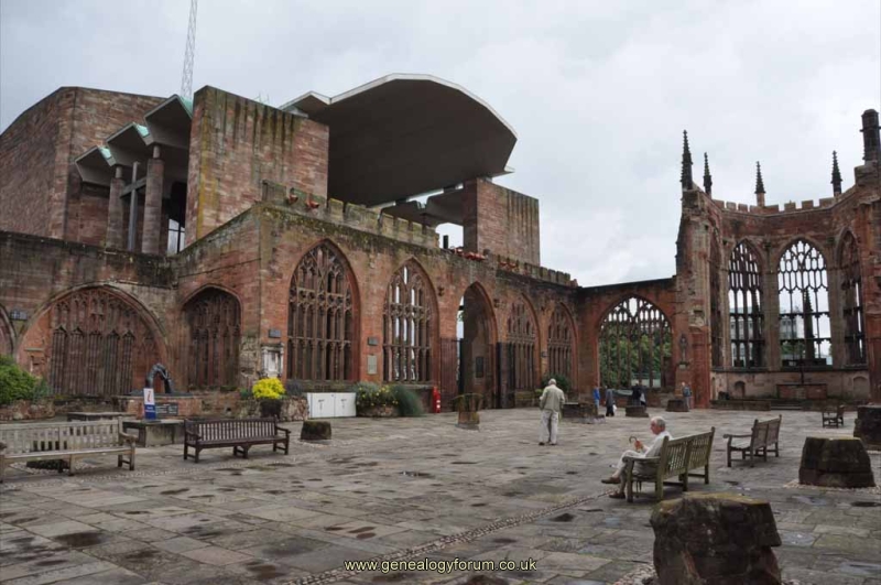 Coventry - Old Cathedral (inside) 2