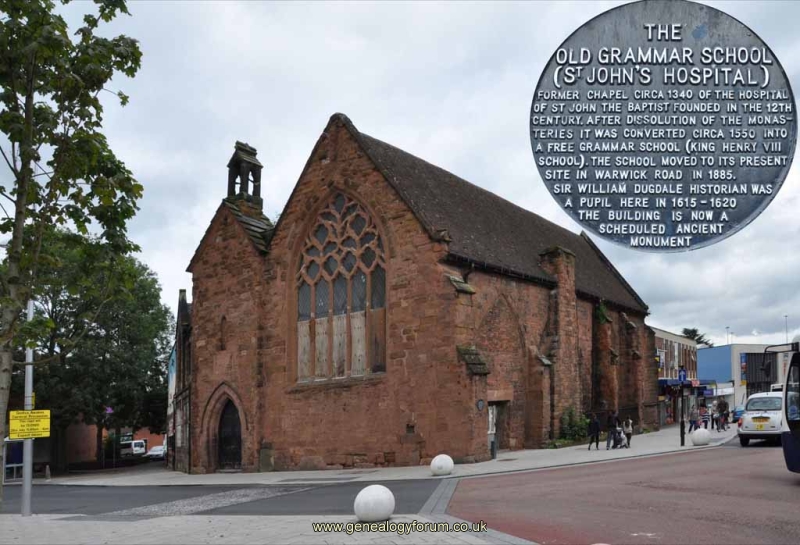Coventry - St John's Hospital / School