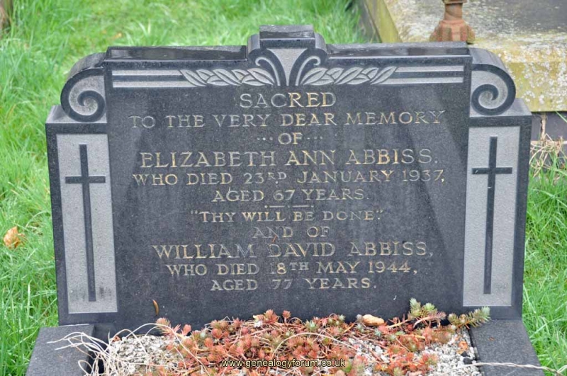 Abbis, William & Elizabeth