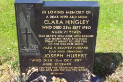 Joseph & Clara Hingley