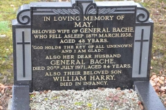 Bache - General, May and son William