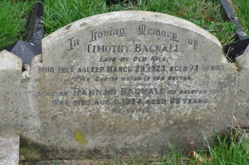 Bagnall - Timothy, Hannah
