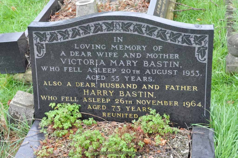 Bastin - Harry, Victoria