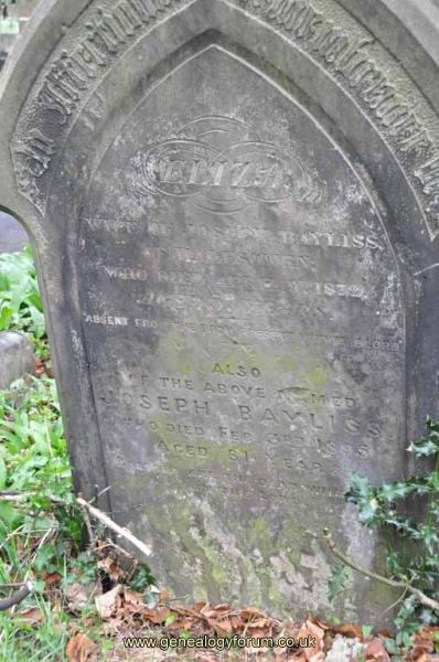 Bayliss - Joseph, Eliza