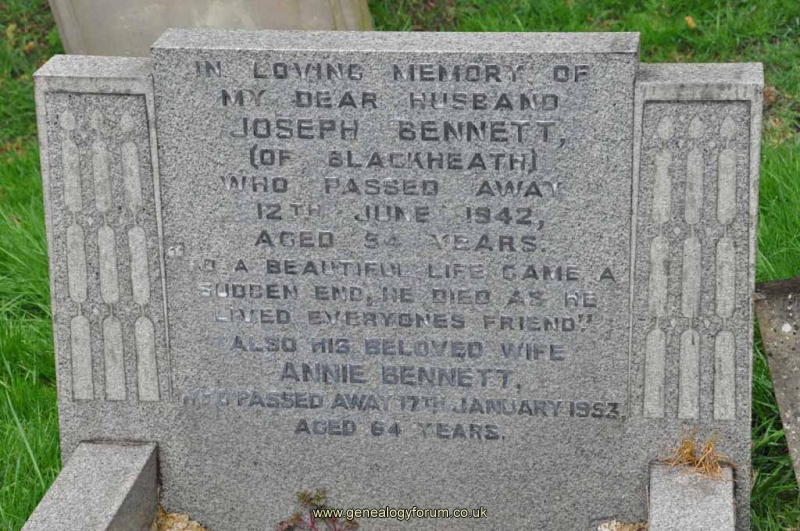 Bennett - Joseph, Annie