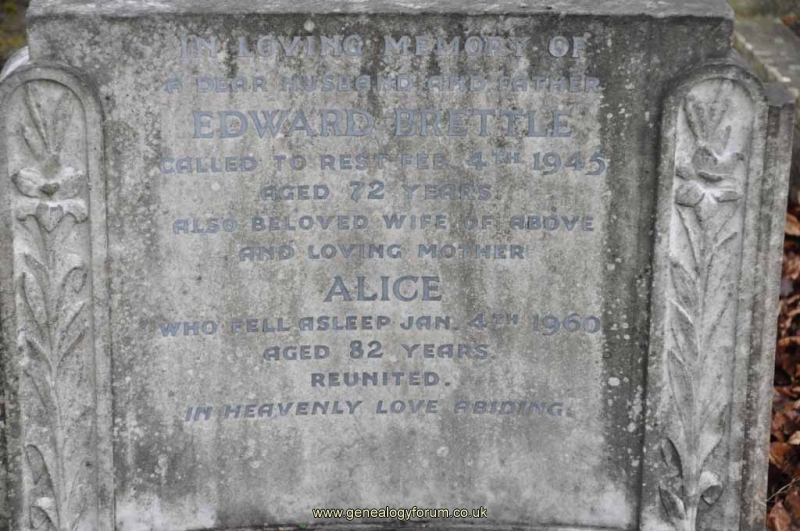 Brettle - Edward, Alice