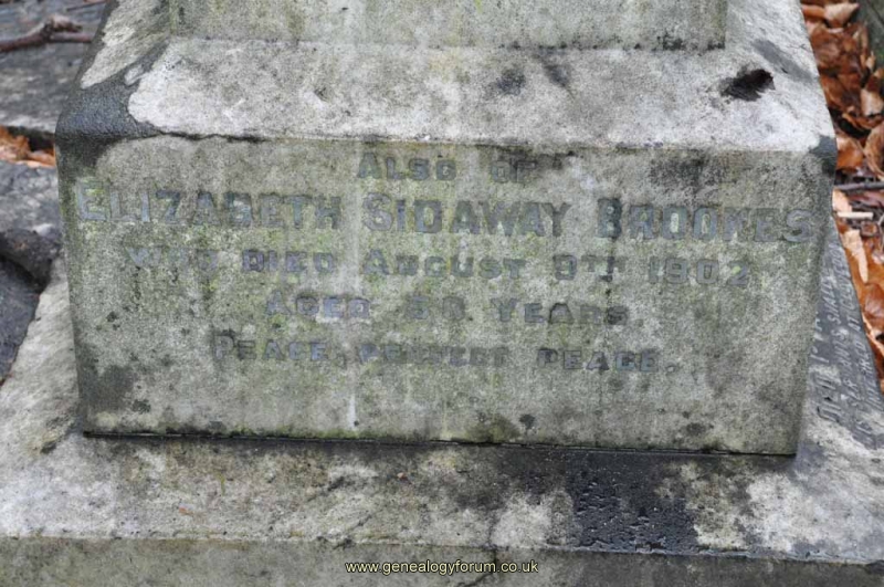 Brookes 1 - Elizabeth Sidaway