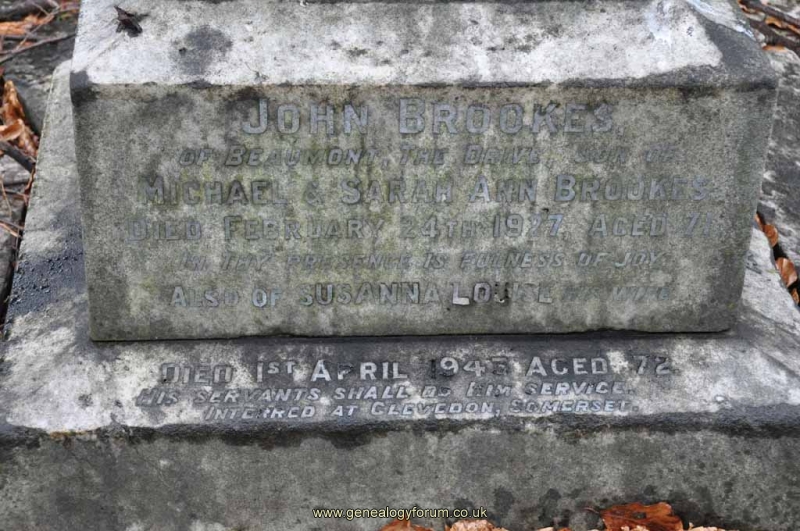 Brookes 1 - John, Susannah