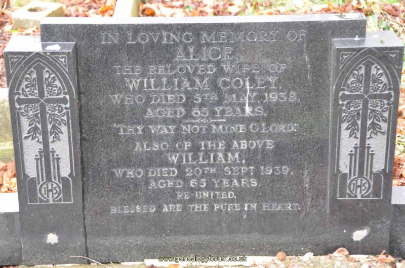 Coley - William, Alice