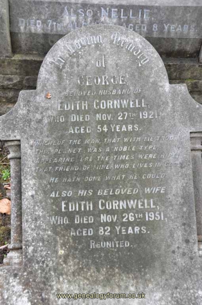 Cornwell - George, Edith
