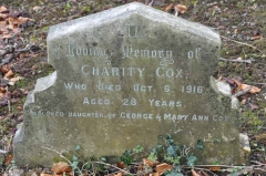 Cox - Charity (dau of George & Mary Ann)