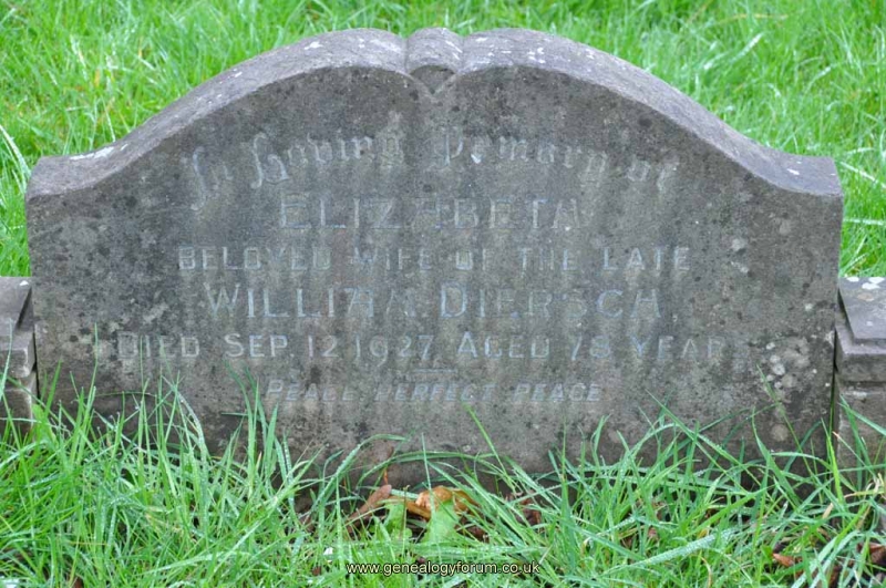 Diersch - Eizabeth (wife of William)