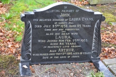 Evans - John, Laura & son Arthur