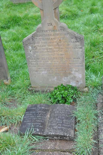 Fox - Thomas, Elizabeth & Percy & his wife Frances