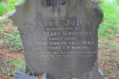 Griffiths - Ernest (son of John & Mary)