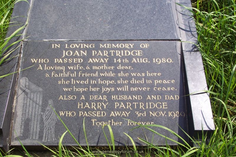 Harry & Joan Partridge
