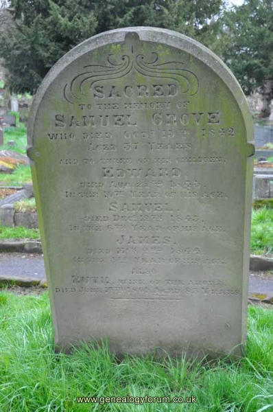 Grove - Samuel, Ruth & sons