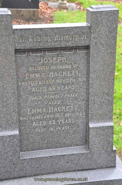 Hackett - Joseph, Emma