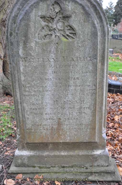 Harris - William, Hannah