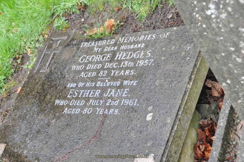 Hedges - George, Esther