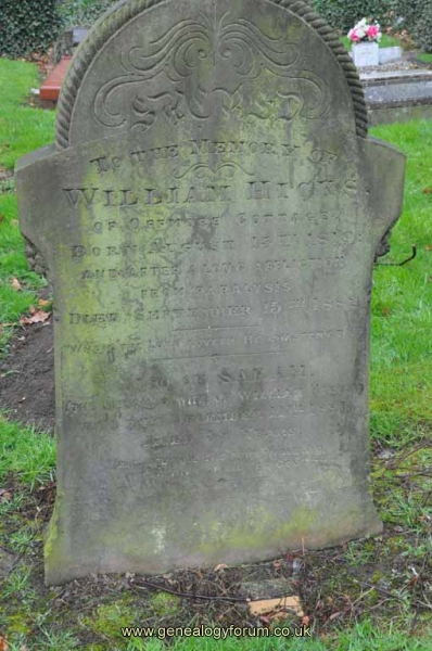 Hicks - William, Sarah