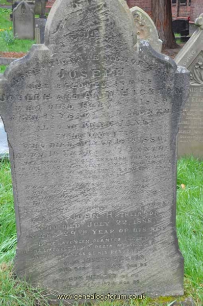 Hickton - Joseph, Ann & children