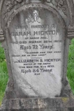 Hickton - Sisters Sarah & Elizabeth