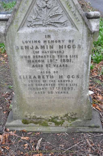 Higgs - Benjamin, Elizabeth