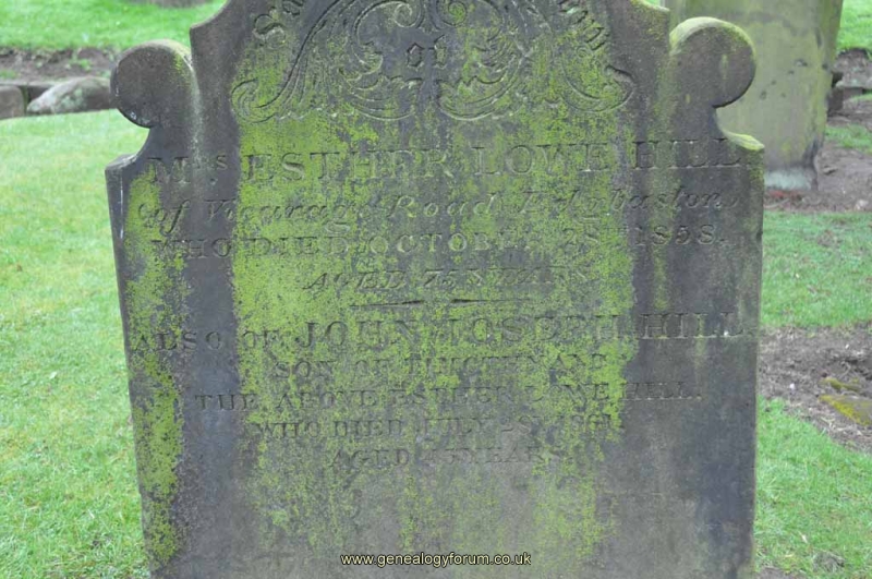 Hill - Esther Lowe  and son John (of above) & Timothy