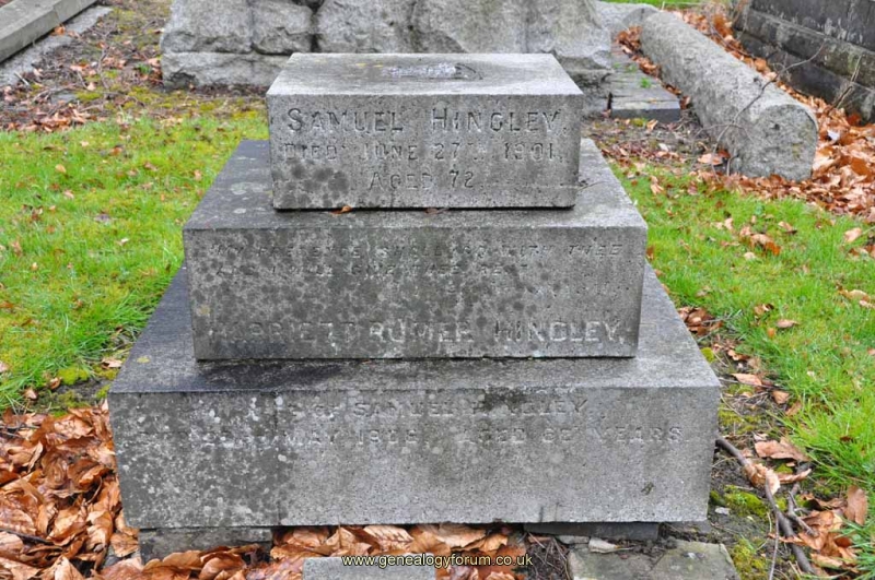 Hingley - Harriett (wife of Samuel)