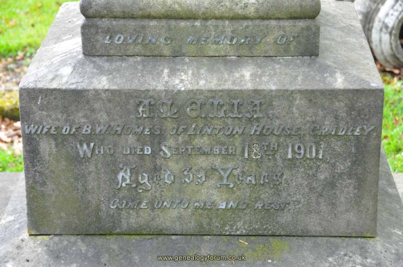 Homes - Amelia (wife of B.W)