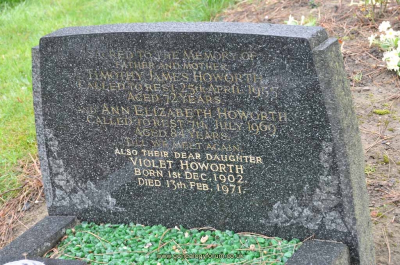 Howorth - Timothy, Ann & dau Violet