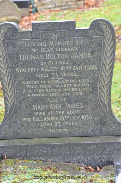 James - Thomas, Mary Ann