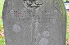 Jones - Martha (dau of William)